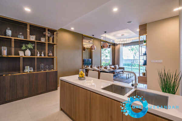 Dự án căn hộ One Verandah Quận 2 - Bếp mẫu