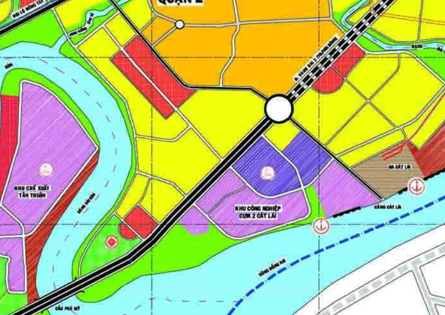 Dự án căn hộ One Verandah Quận 2 - Quy hoạch sử dụng đất phường Thạnh Mỹ Lợi đến 2025